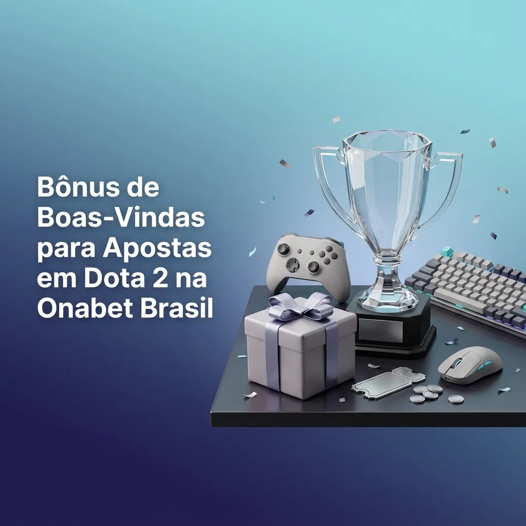 Banner da Onabet Brasil destacando bônus de boas-vindas para apostas esportivas em Dota 2