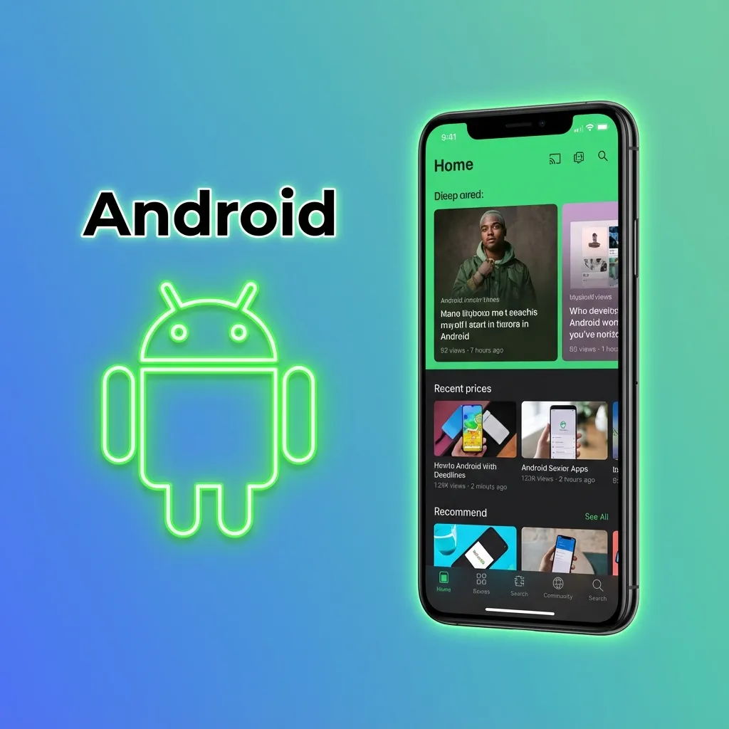 Tela de smartphone Android exibindo o app de apostas Onabet em destaque, com ícone visível na tela inicial