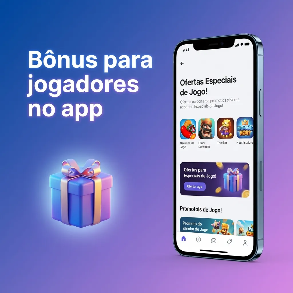 Tela de app de apostas exibindo bônus de boas-vindas, depósito e freebet em reais, com alertas de termos e validade.