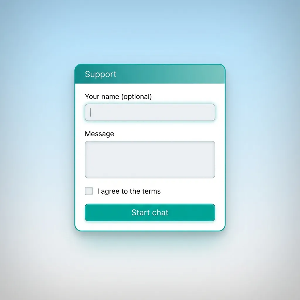 Ilustração de suporte Onabet com chat ao vivo, formulário e e-mail para atendimento 24h em português.