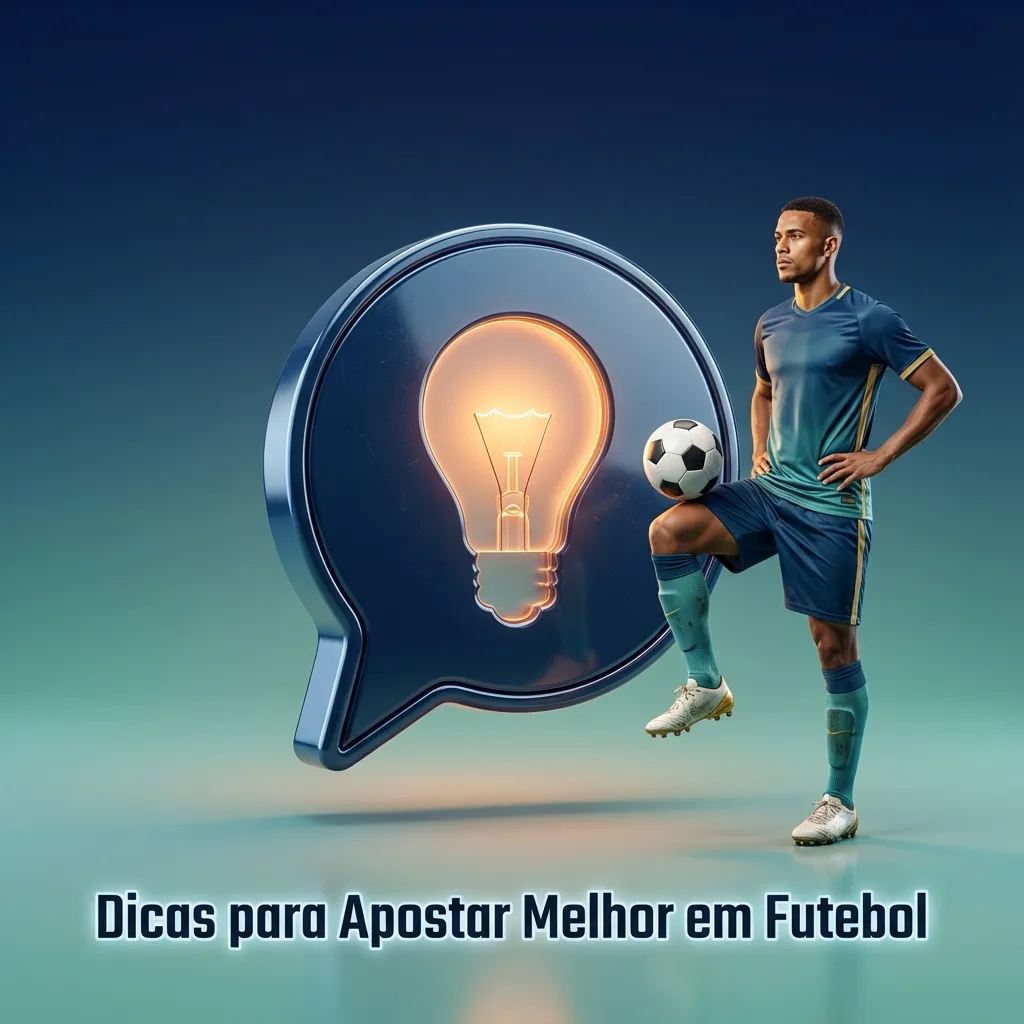 Banner em português com título “Dicas para Apostar Melhor em Futebol” e lista de boas práticas para apostas esportivas na Onabet