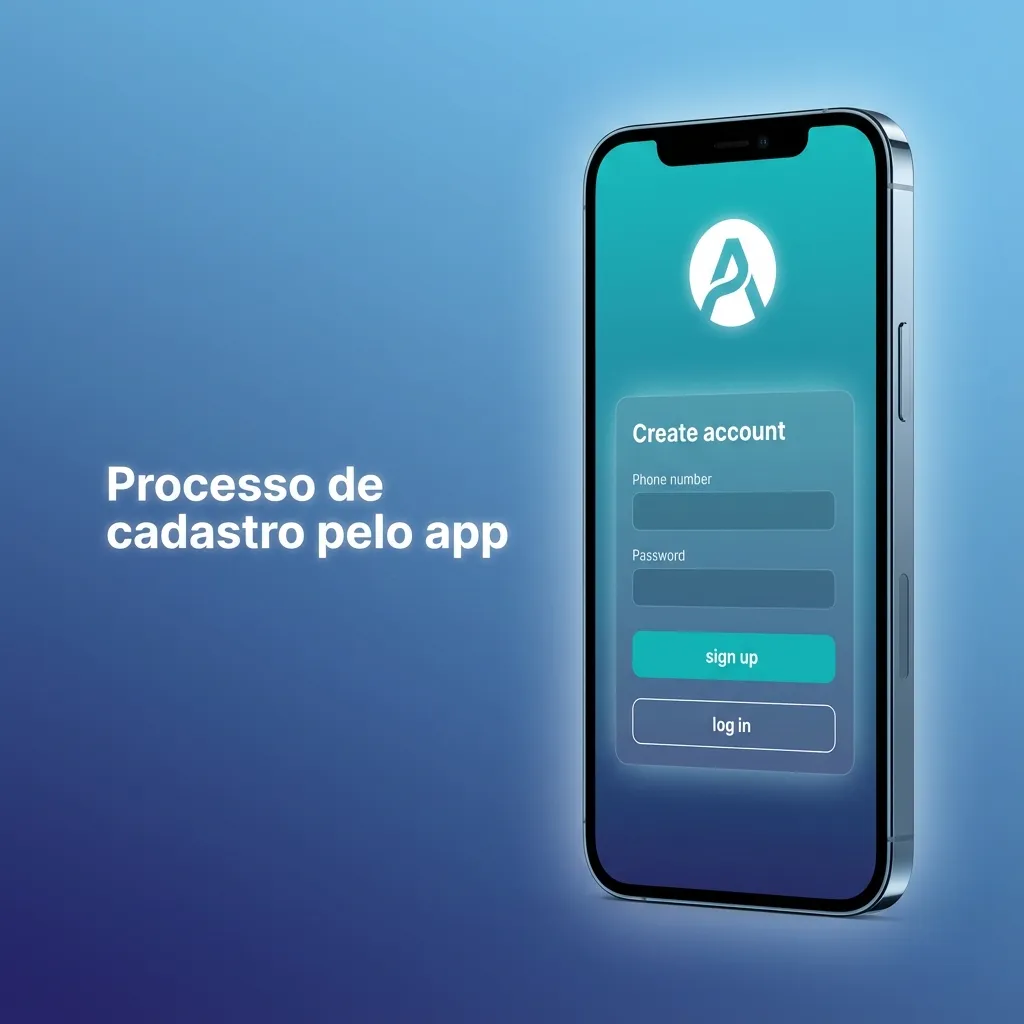 Tela de celular exibindo passo a passo de cadastro no app Onabet, com campos de e-mail, senha, moeda e confirmação de conta