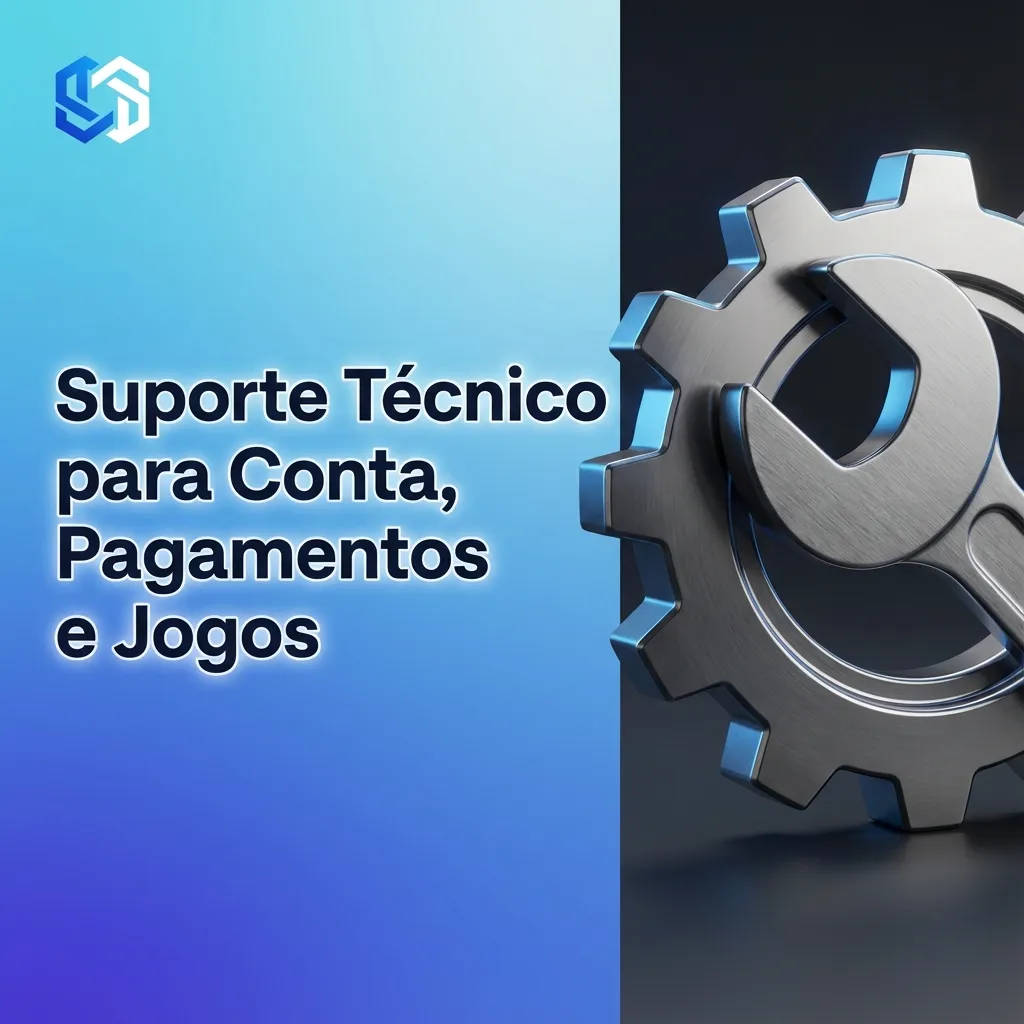 Ilustração de suporte técnico da Onabet para conta, pagamentos e jogos, com ícones de chat, e-mail e telefone