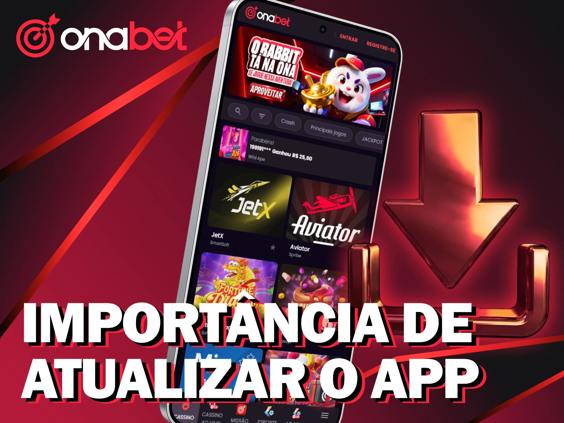 Entenda a importância de manter o app Onabet sempre atualizado no Android.