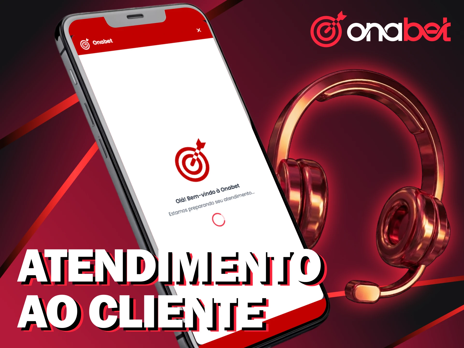 Fale com o atendimento no app Onabet para iOS se precisar.