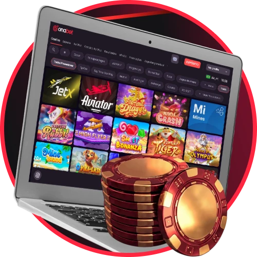 Jogue os melhores jogos de cassino na Onabet.