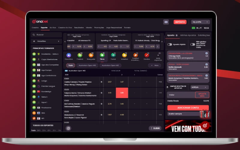 Multiplique seus ganhos com apostas múltiplas em vários jogos na Onabet.