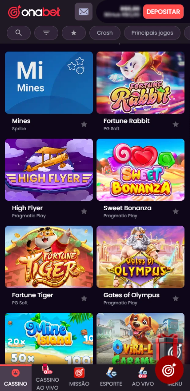 Use o código 2FA para concluir o login da Onabet.