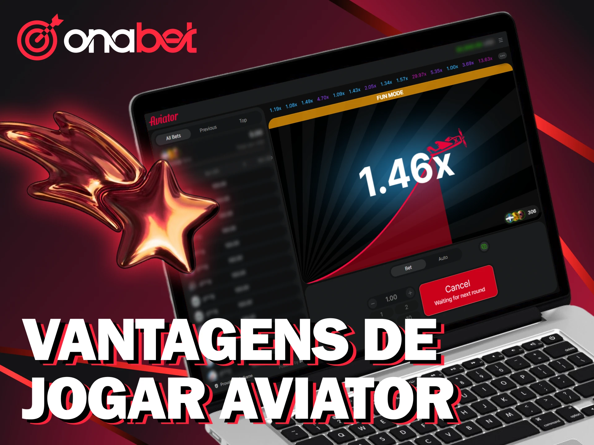 Confira os benefícios de escolher a Onabet para suas jogadas de Aviator.