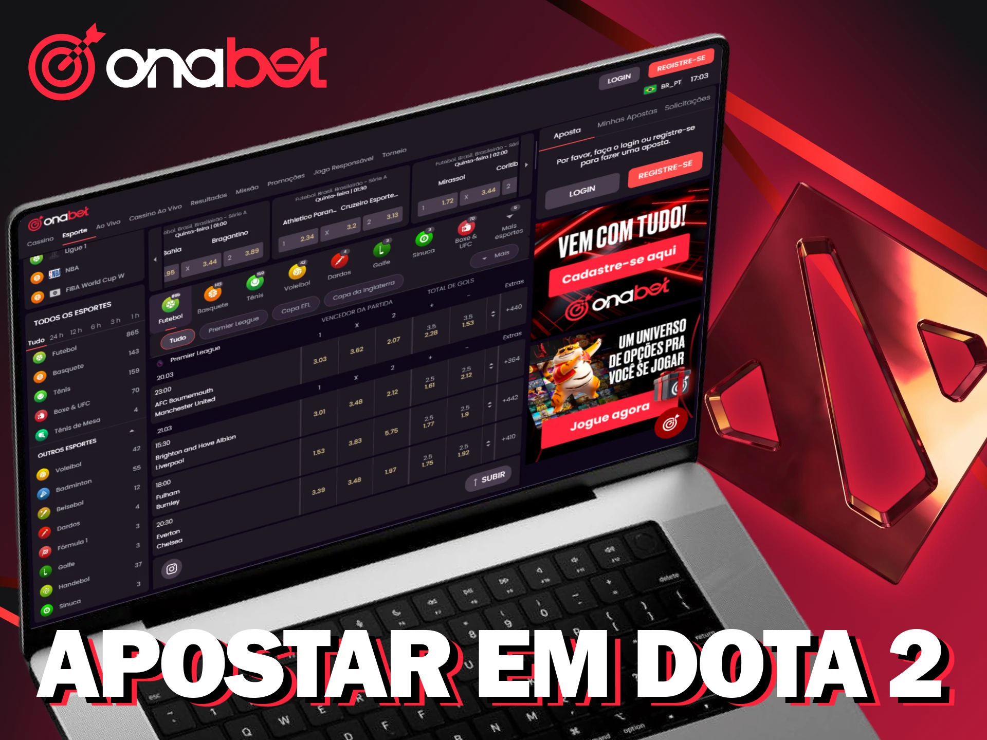 Veja como é simples aprender a apostar em Dota 2 na Onabet Brasil.