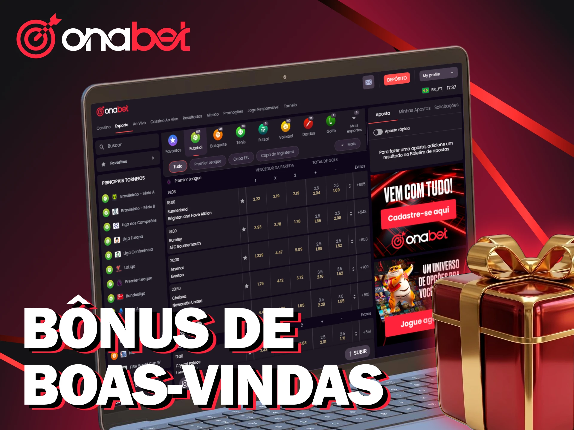 Ative seu bônus de boas-vindas na Onabet e turbine seus palpites de futebol.