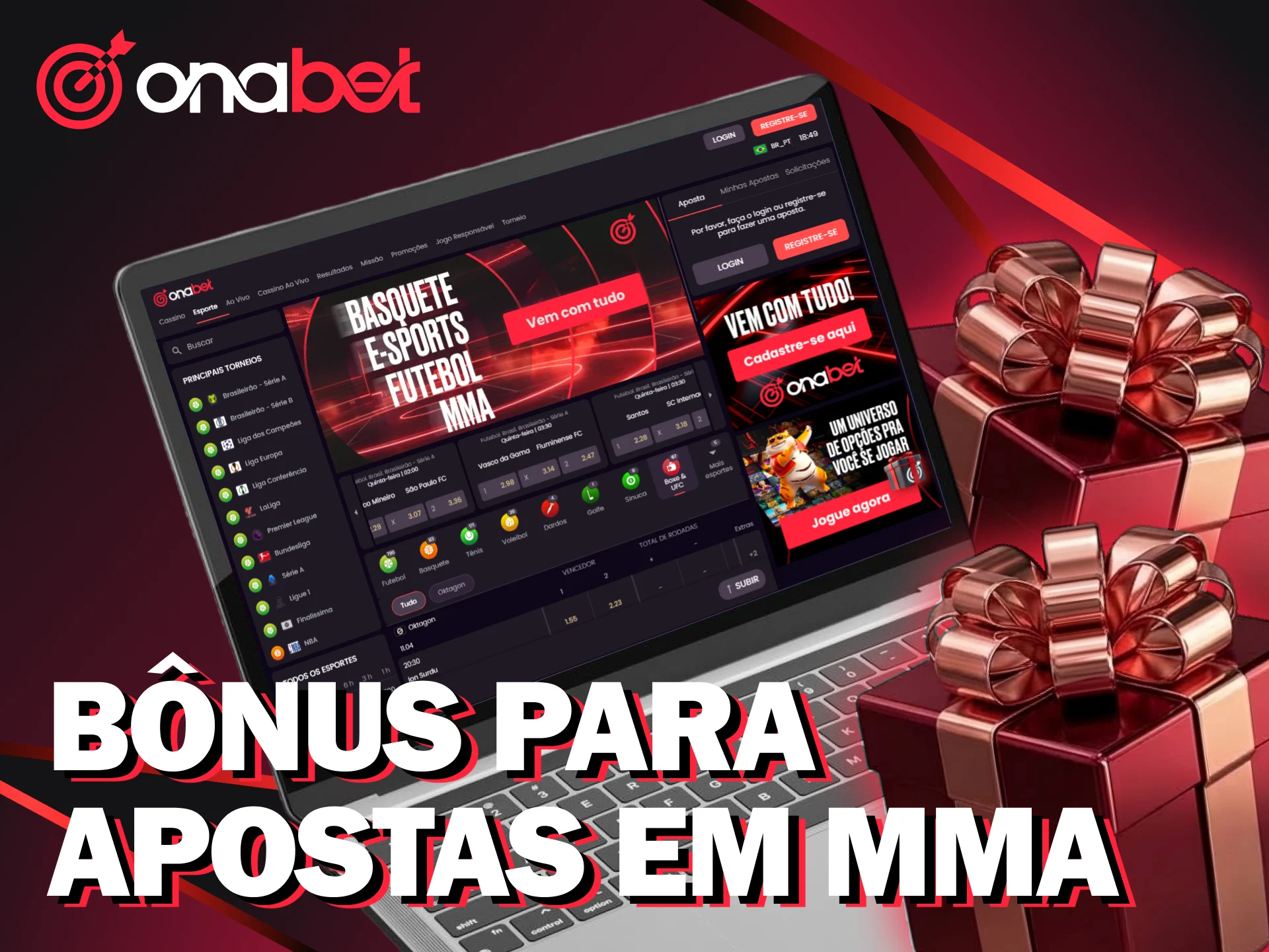 Ganhe mais força nos seus palpites com o bônus da Onabet para apostas em MMA.