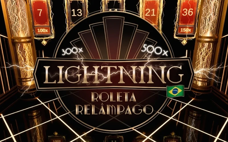 Ganhe prêmios e multiplique seus lucros na Roleta Relâmpago ao Vivo da Onabet.