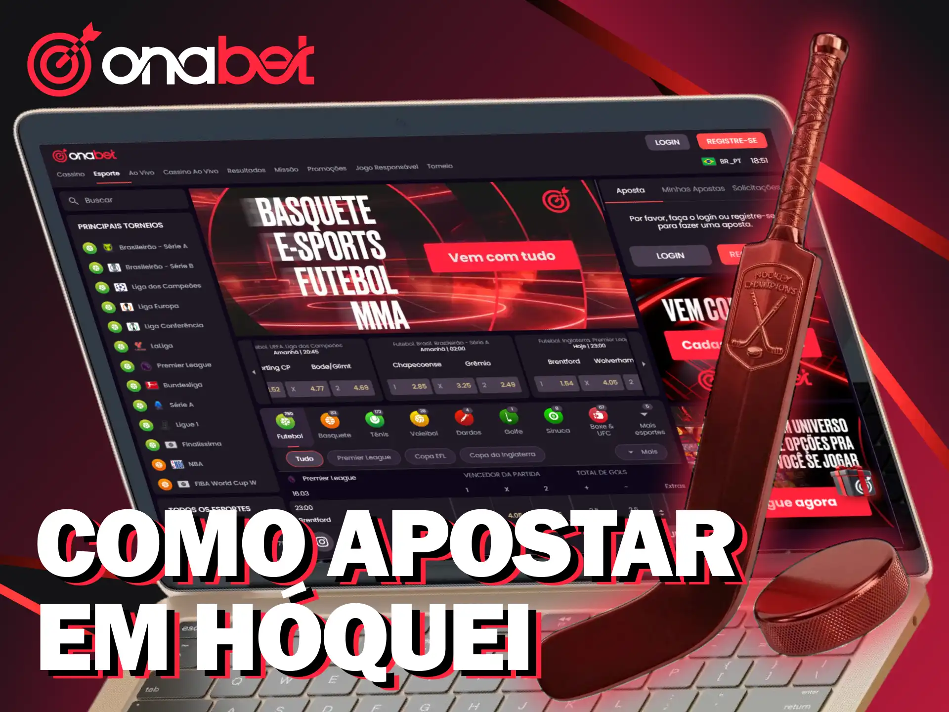 Ao apostar em hóquei na Onabet, você pode ganhar grandes quantias.
