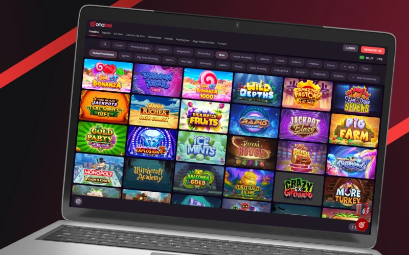 Gire os slots da Onabet e tente ganhar.